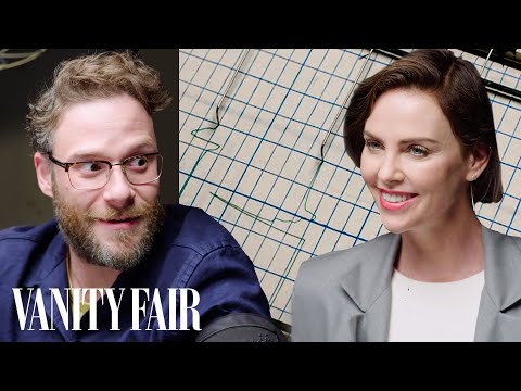 Seth Rogen and Charlize Theron Take a Lie Detector Test | Vanity Fair Video