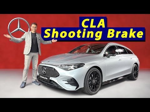 all-new Mercedes CLA Shooting Brake 2026 PREMIERE - EV or ICE!