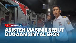 Pengakuan Asisten Masinis Argo Bromo! Sebut Ada Indikasi Error Sinyal sebelum Tabrakan Maut