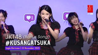 Download lagu JKT48 - #KuSangatSuka (#SukiNanda) (Bonus Song) | Aitakatta 23 November 2025 mp3 Download lagu JKT48 - #KuSangatSuka (#SukiNanda) (Bonus Song) | Aitakatta 23 November 2025 mp3