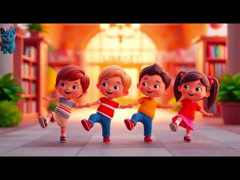 Mergem toți în pas vioi – Cântecel vesel pentru copii | Unu, doi, unu, doi!