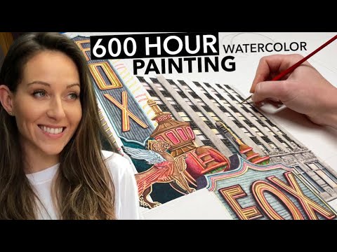 Advanced Watercolor Painting Techniques with Niki Lee Shipman - Detroit Part 1