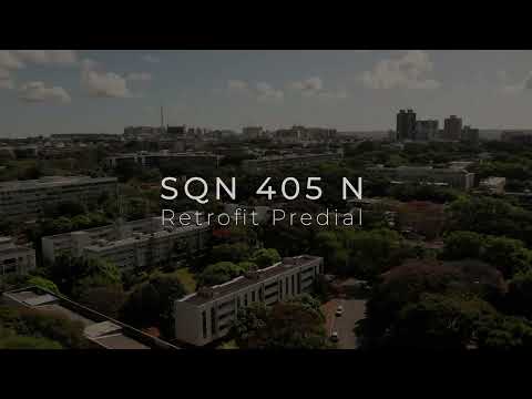 SQS 405 N | Retrofit predial | Fachadas