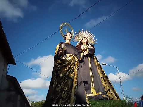 PROCESION DEL PESAME DE NUESTRA SEÑORA DE LOS DOLORES, EN NIQUINOHOMO MASAYA 
