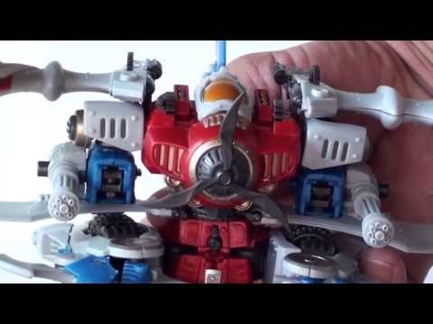 Review parte1 Transformers Knight Morpher Screecher Starscream Heart of Steel por Javitron Español