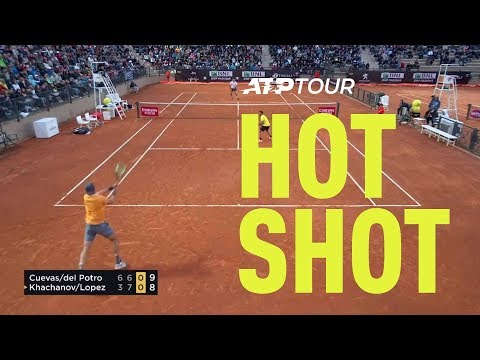 Hot Shot: Khachanov's Match Point Save In Rome 2019
