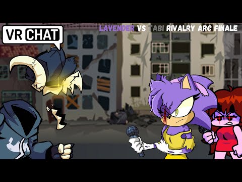(Arc Finale) ENDING THE RIVALRY!! Lavender and Girlfriend vs Tabi Rap Battle of Fate - VRChat
