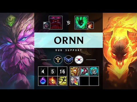 Ornn Support vs Thresh - KR Diamond Patch 25.11