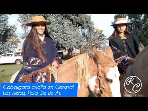 RECORRIENDO CAMINOS| CABALGATA POR GENERAL LAS HERAS: AMOR POR LA TRADICIÓN