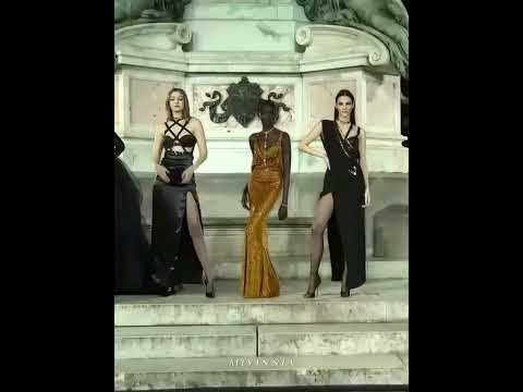 Three supermodels on the same stage, AnokYai, vittoriaCeretti and GigiHadid which is your favorite?