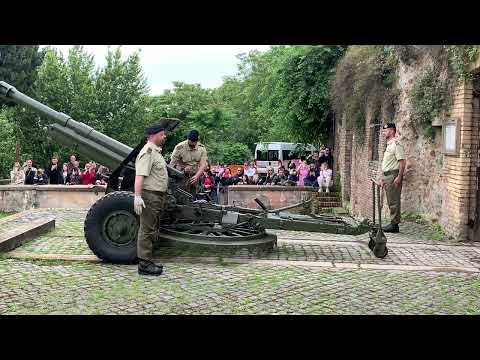 Esplosione del cannone al Gianicolo 20 maggio 2023 ore 12:00