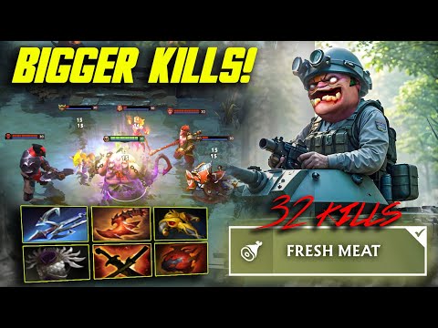 Pudge 32 Kills = PURE CHAOS! 💀🍖 | Why He’s Dota 2’s Best | DOTA2 MASTER