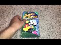 Demonstration On My Panasonic VCR DVD Combo On My Brave Little Toaster 1991 VHS Redo