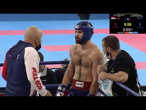 Aleksandar  Menkovic v Sergei Ponomarev   86 kg K1 WAKO World Championships 2021