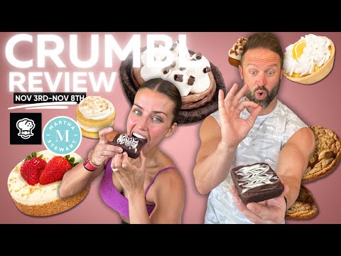 . Crumbl x Martha Stewart Review!! BEST Collab Yet or Big Letdown???