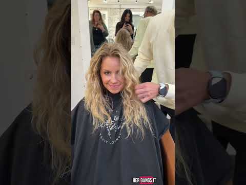 Let’s cut fine curly hair