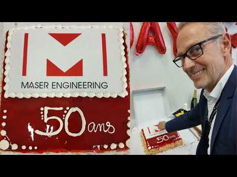 Célébration des 50 ans Maser Engineering