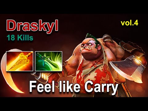 Draskyl │ Pudge │ Feel like Carry 847 GPM │ 18 Kills