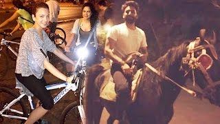 Bigg Boss 10 Contestants Manveer Gurjar And Nitibha Kaul Spend Time Together In Mumbai!