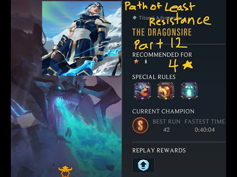 Ashe vs the Dragonsire - Part 12 (4 star No epic) - Titans of Runeterra