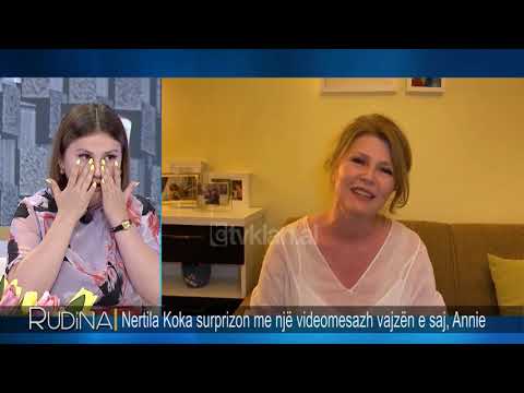Nertila Koka perlot vajzen e saj, Annie me mesazhin e vecante per te