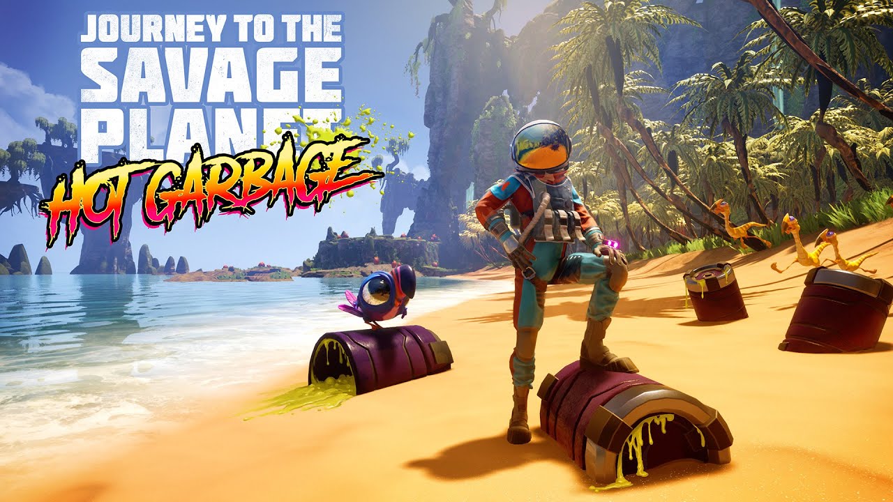 Hot Garbage DLC is coming to Journey to the Savage Planet! - YouTube