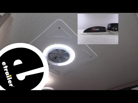 etrailer | Ultimate Overview of the MaxxFan Mini Plus Manual RV Roof Vent w/ 12V Fan