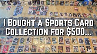 The Process of Buying and Sorting Through a Sports Card Collection I Purchased for $500!