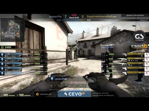 CEVO-Pro CS:GO Season 5: SapphireKelownaDotCom vs. Justus Pro - Week 4:1 on de_inferno