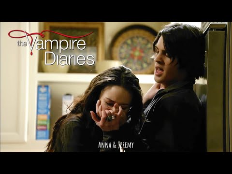 The Vampire Diaries - Jeremy offers his blood to Anna (1x16)