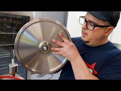 Video thumbnail for Talsa F50S 95 lb (43 kg) Hydraulic Piston Sausage Stuffer Stainless Steel | Trento - 208-220V, 3 Phase, 1800W (2.5 HP)