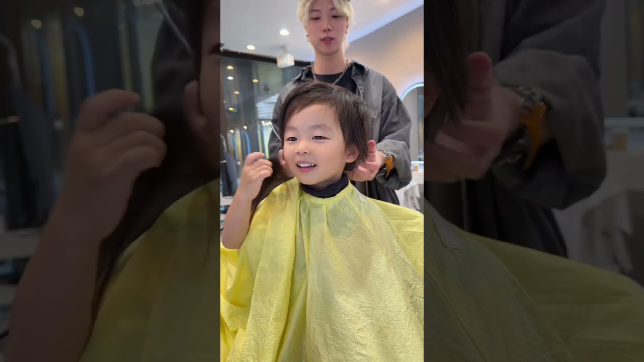 【走り方が好き】女の子か男の子かわからないキッズのイメチェン