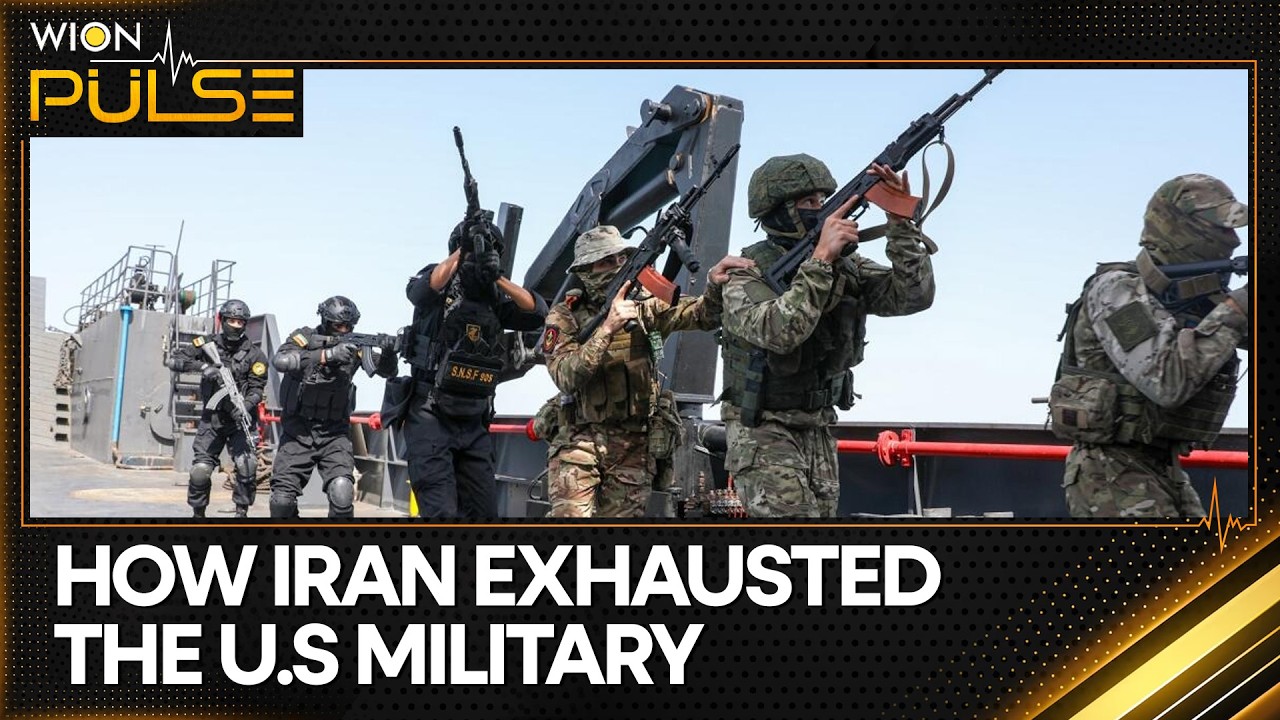 US Bleeds Billions To Cripple Iran, Iran's Attacks Force US Troops To Work Remotely | WION Pulse