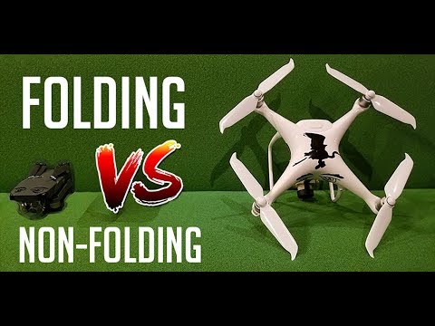 Folding Drone VS Non folding Drone - KEN HERON