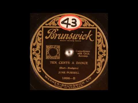 June Pursell - Ten Cents a Dance (1930)