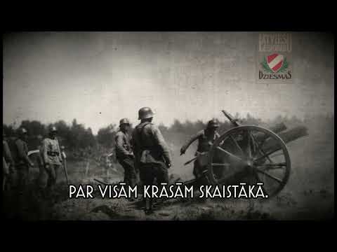 Vilki - Artilēristu Dziesma (Ar vārdiem)