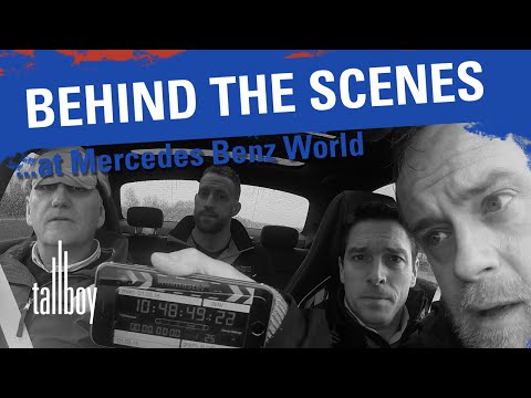 Thumbnail for Behind the scenes shoot at Mercedes Benz World by Video c, video, Car, vide, video i
