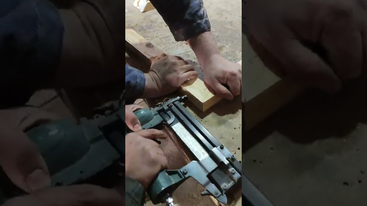 The simplest way to make a rectangular frame from wood