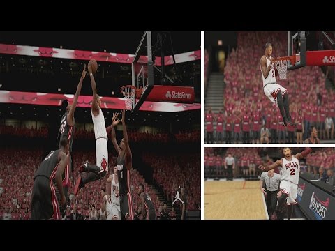 NBA 2k15 My Career PS4 | Playoffs Round 2 vs. Miami Heat