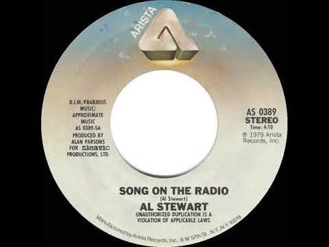1979 HITS ARCHIVE: Song On The Radio - Al Stewart (stereo 45 single version)