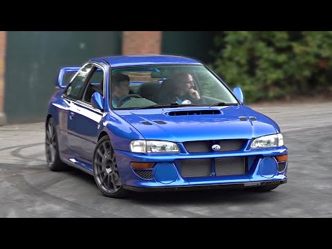 2022 Prodrive P25 Subaru Impreza 22B Restomod feat. Seq. Gearbox | Start Up, Sound @ FoS Goodwood