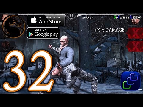 Mortal Kombat X iOS Walkthrough - Part 32 - Liu Kang Challenge: Battles 1-3