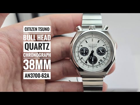 Citizen Tsuno Bull Head Quartz Chronograph 38mm AN3700-62A