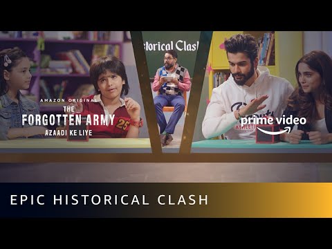 Epic Historical Clash | Kids Vs. The Forgotten Army | Sunny Kaushal, Sharvari