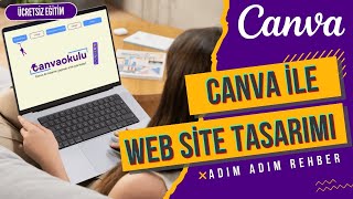 Canva ile Adım Adım Web Sitesi Oluşturma Eğitimi | Ücretsiz ve Kolay Web Sitesi 
