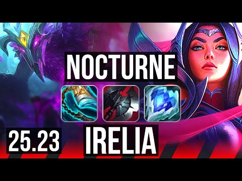 NOCTURNE vs IRELIA (TOP) | 7/2/14 | EUW Master | 25.23