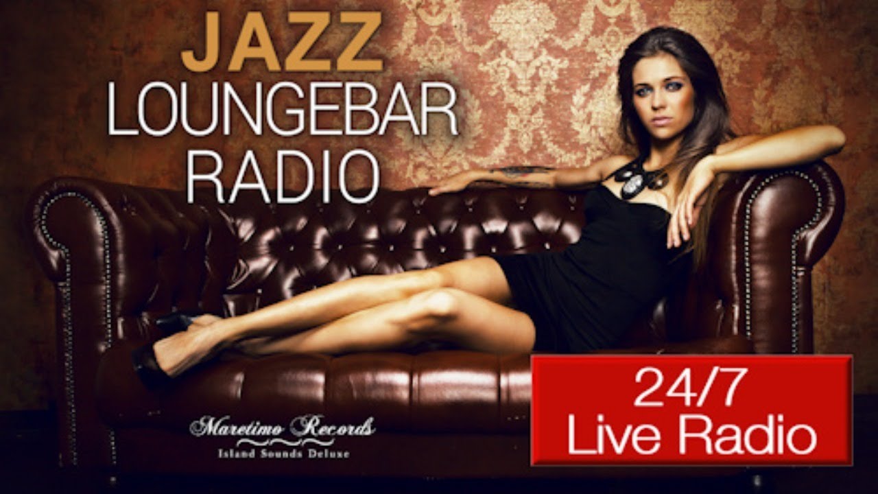 Jazz Loungebar Radio 😊🎧 24/7 live, bar smooth jazz, lounge music, relaxing music, background music