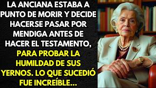A PUNTO DE MORIR SE DISFRAZA DE MENDIGA PARA PROBAR A SUS YERNOS, PERO LO QUE SUCEDIÓ FUE INCREÍBLE