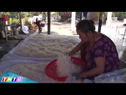 Xóm mứt dừa xã Hòa Khánh, Cái Bè vào mùa Tết