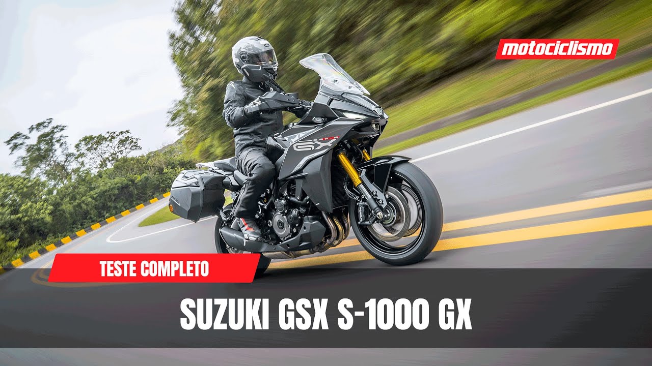 Suzuki GSX-S1000 GX | Testamos a crossover mais tecnológica da Suzuki de todos os tempos!